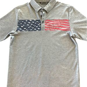 Travis Mathew Stars and Stripes Polo